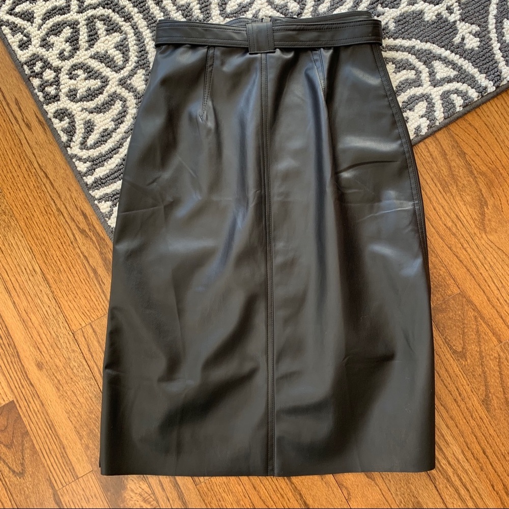 Anthro Bailey 44 Marceline faux leather mi… - Picture 6 of 8